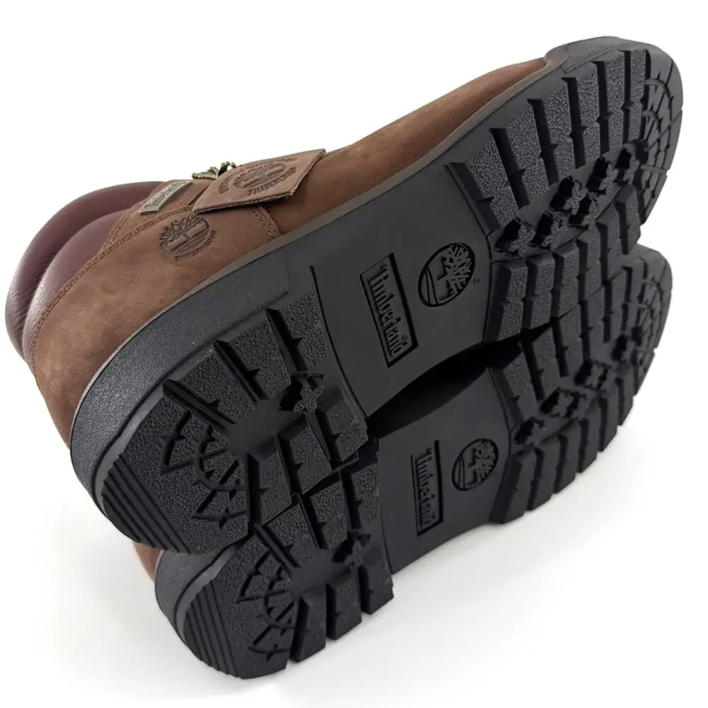 Timberland Men’s Chocolate Waterproof Field Boots Size 12